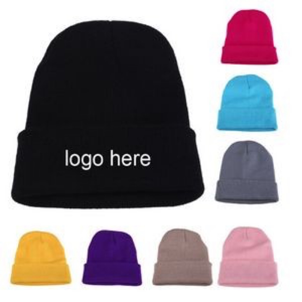 Various Winter Beanie Knitted Acrylic Hot Sale Men Warm Hats 3