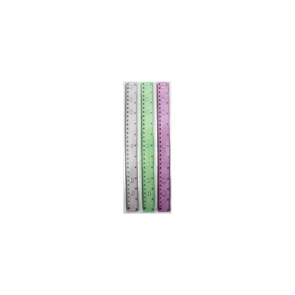 Plastic Rulers - 12" - Assorted Colors 2