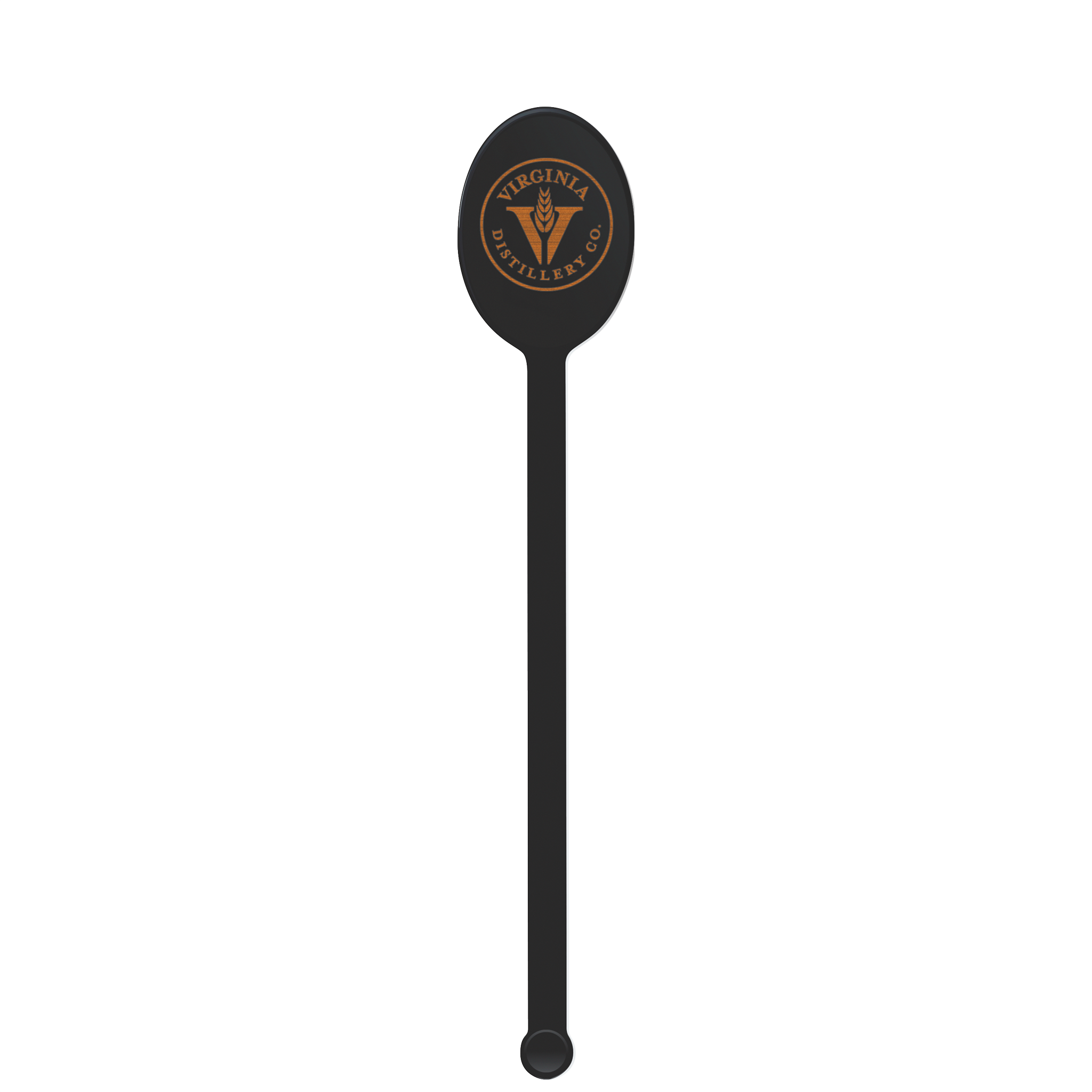 Plastic Drink Stirrer 6.000" Upright Oval (Color) Digital Print 4