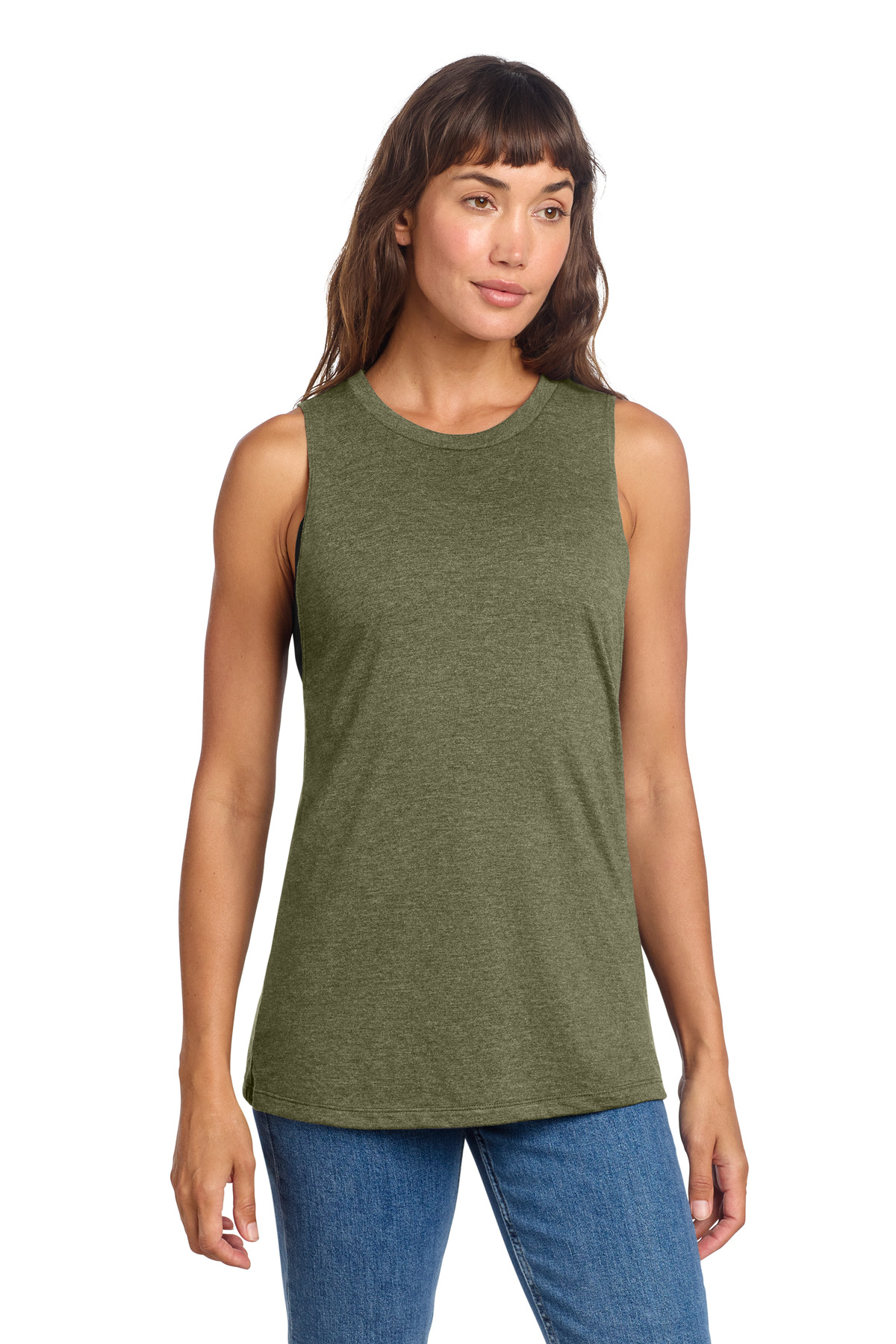 District Women's Perfect Tri Muscle Tank DT153 78