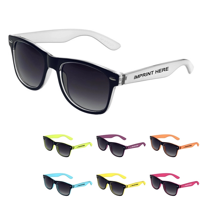 Risky Business Sunglasses - Translucent Two-Tone 2