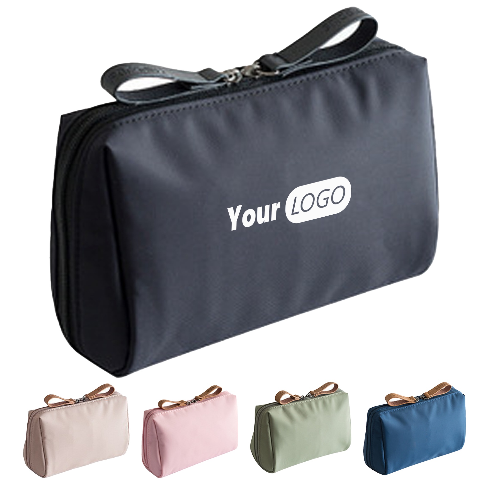 Polyester Minimally Designed Mini Makeup Bag 4