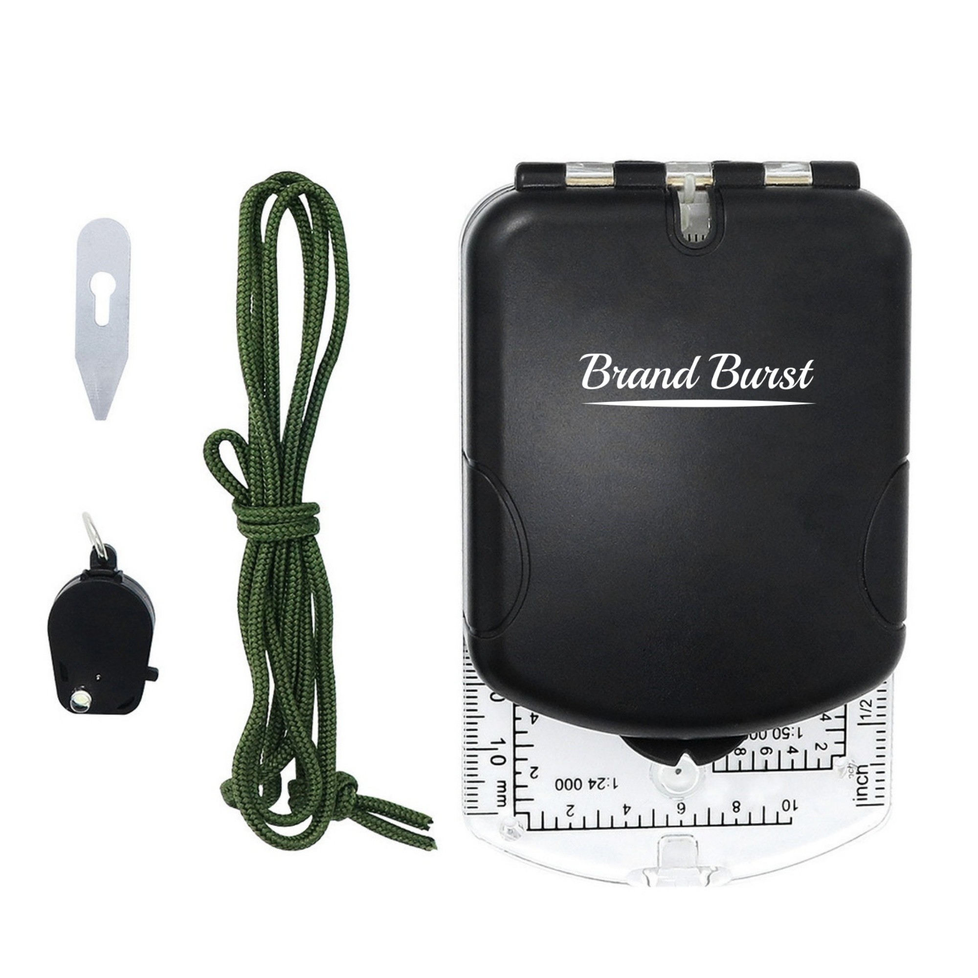 Sighting Mirror Compass With LED light