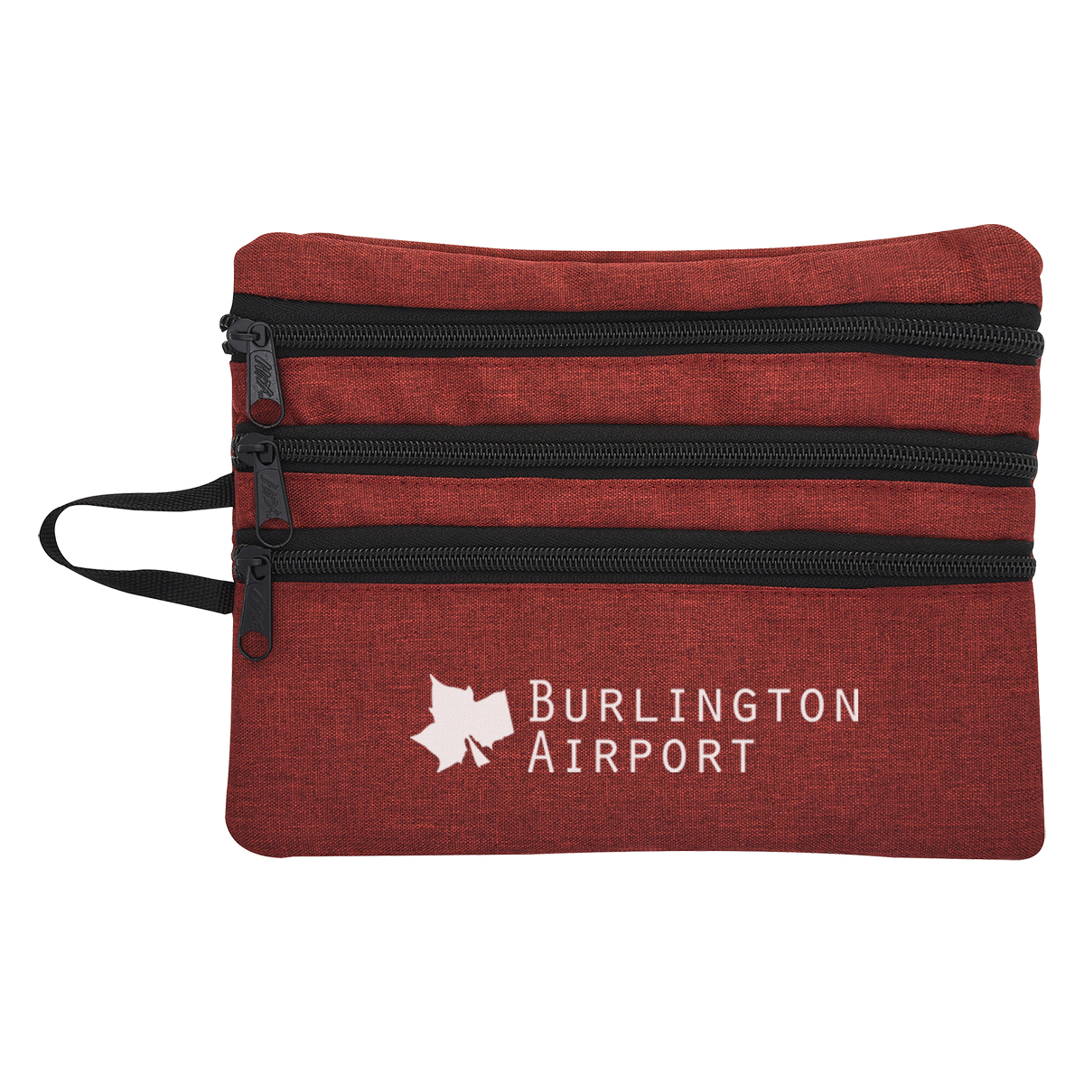 Heathered Tech Accessory Travel Bag 9