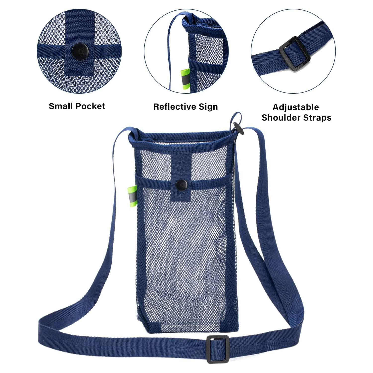 Universal Mesh Pouch for Water Bottle & Phone 10