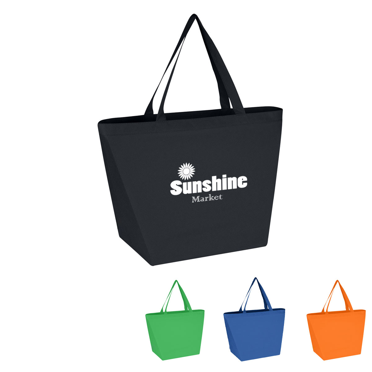Non-Woven Budget Tote Bag With 100% RPET Material 3