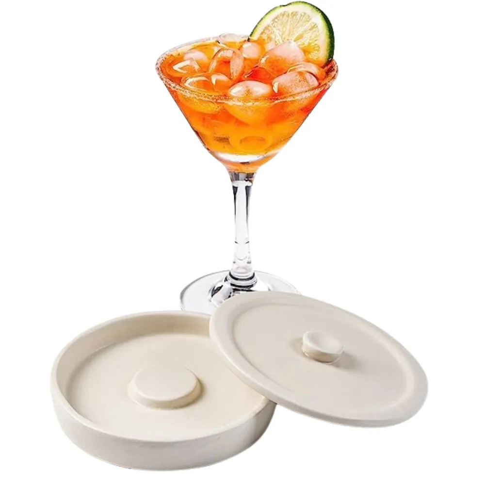 Ceramic Margarita Salt Rimmer with Lid 6