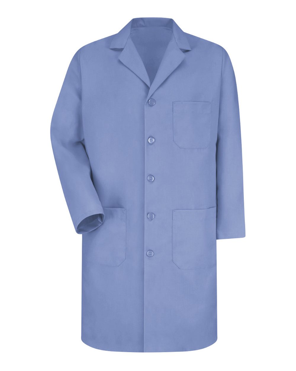 Unisex Button Front Lab Coat - KP14 8