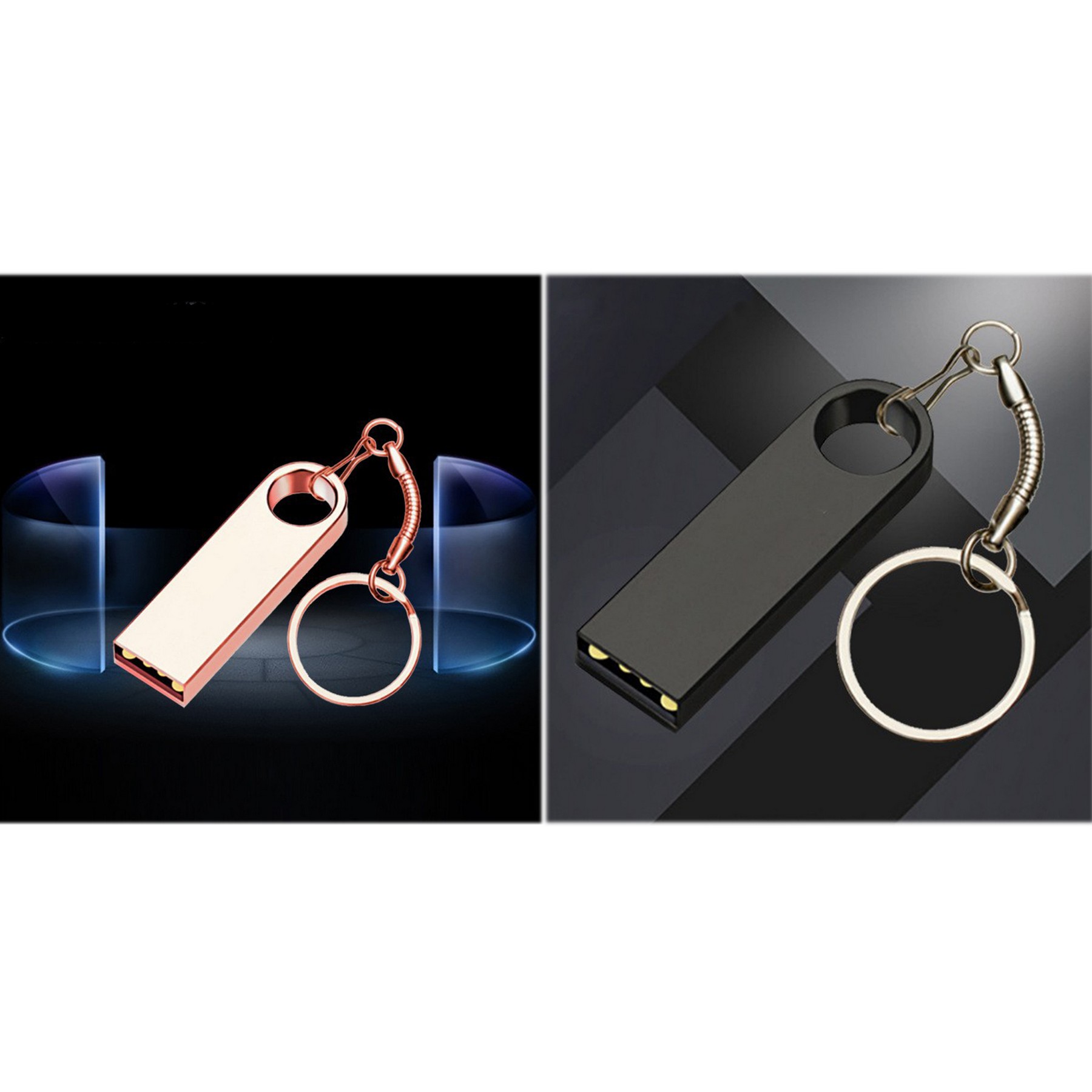 2GB USB Flash Drive Portable Keychain Design 3
