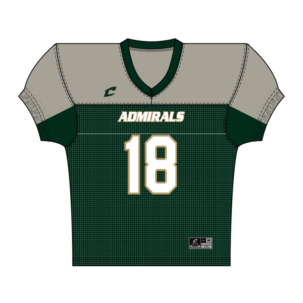 Juice Practice Football Jersey Matte Dazzle/Pro-Tricot Mesh