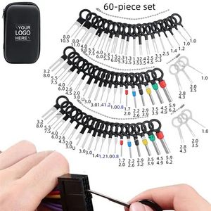 60pcs Portable Terminal Removal Key Tool 15