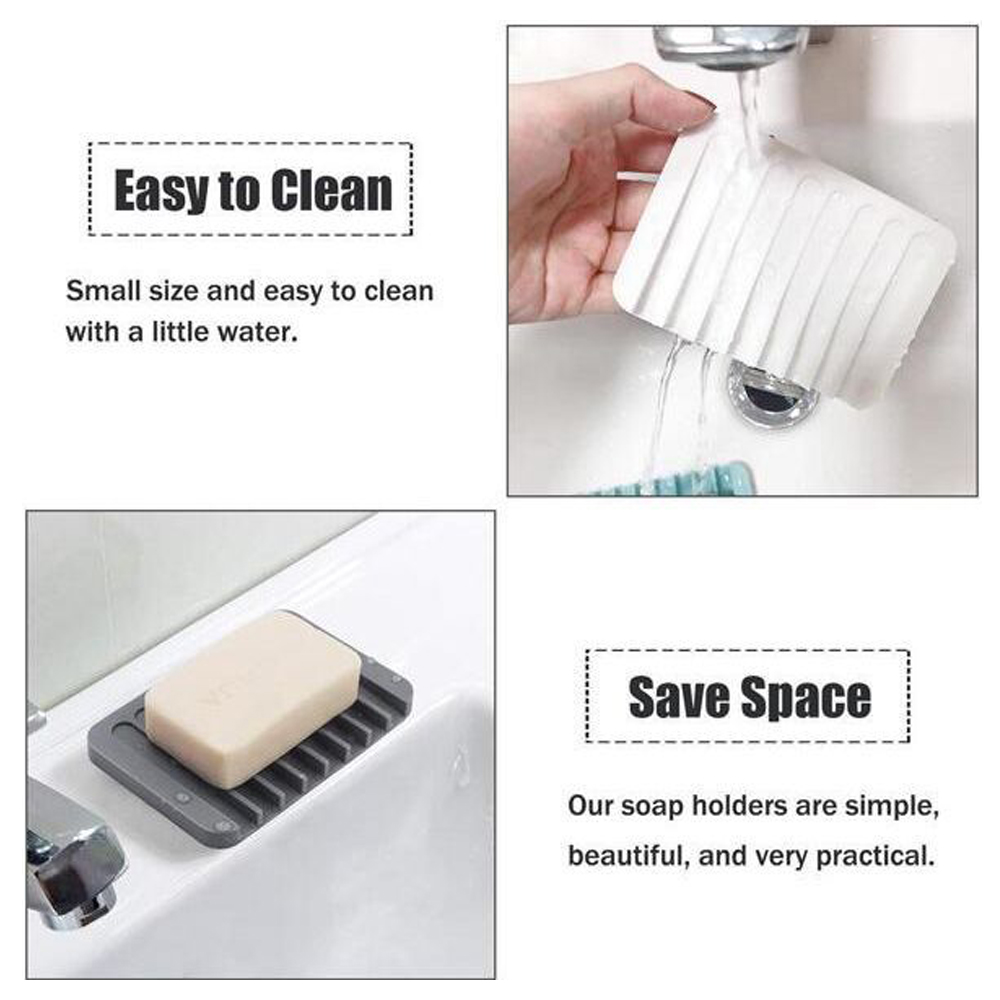 Anti Slip Silicone Soap Holder 3