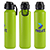 Nexus 27 oz Recycled Aluminum Bottle with Flip-Top Lid and Carabiner 8