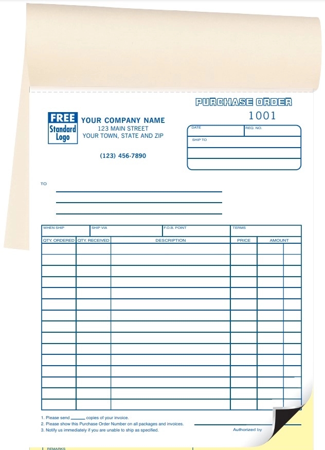 Purchase Orders, Classic Booked 1