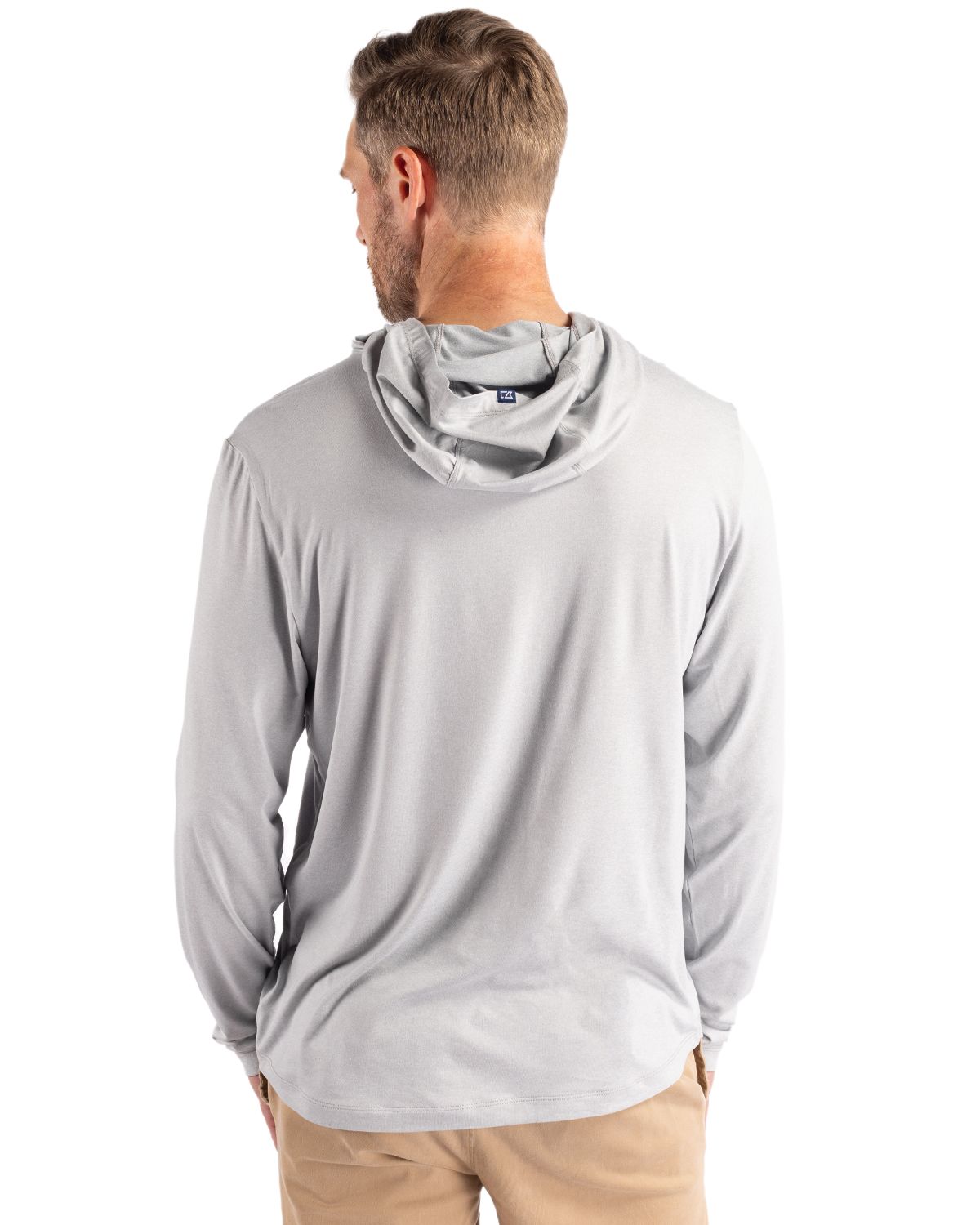 Cutter & Buck Coastline Recycled Double Peached Mens Hooded Pullover 5
