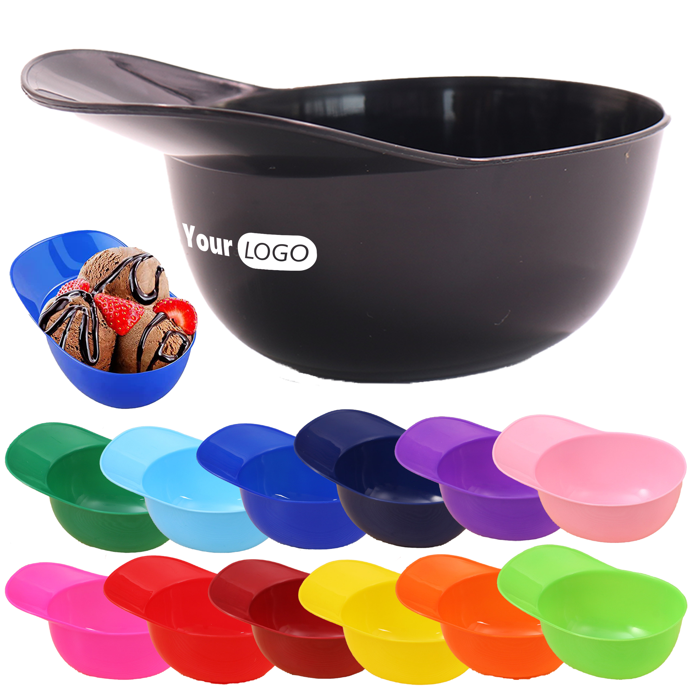 Plastic Ice Cream Bowl 4