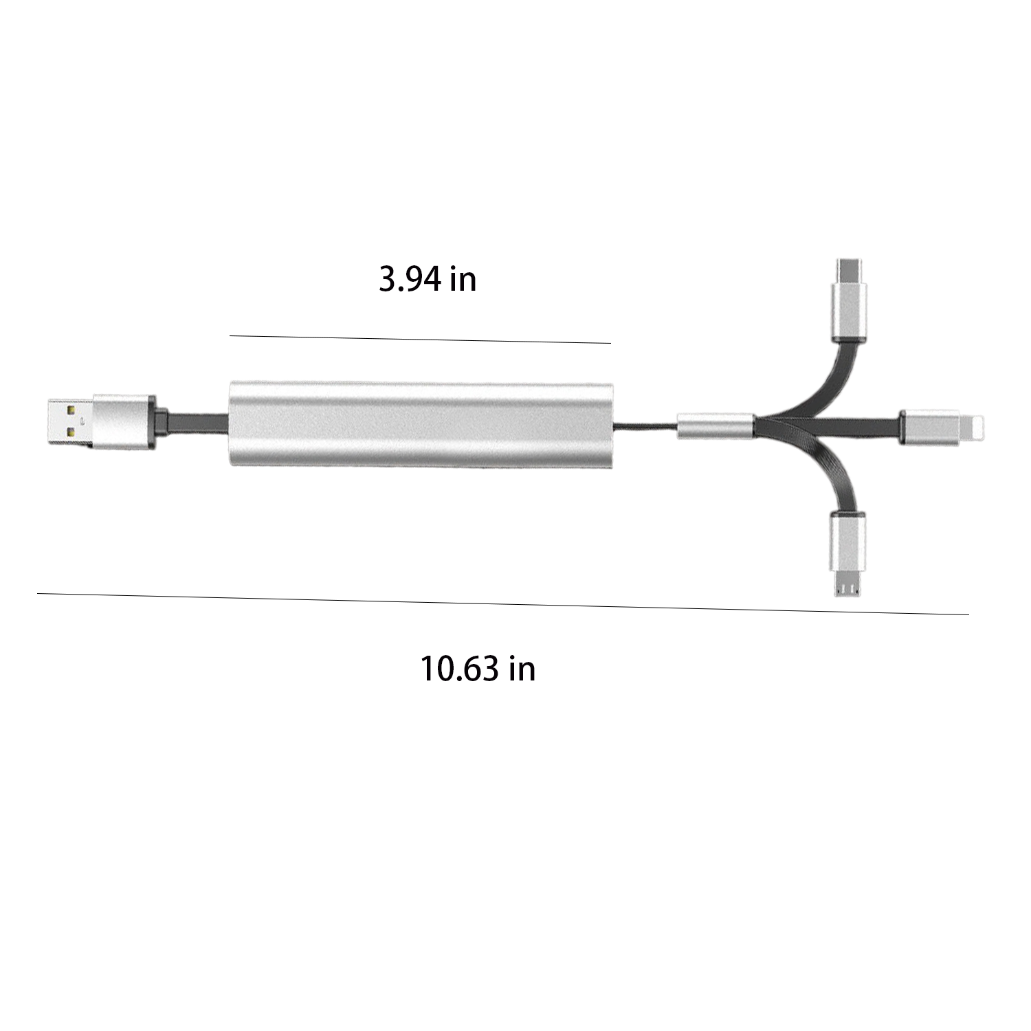 3 In 1 Multi Retractable Charger Cable 9