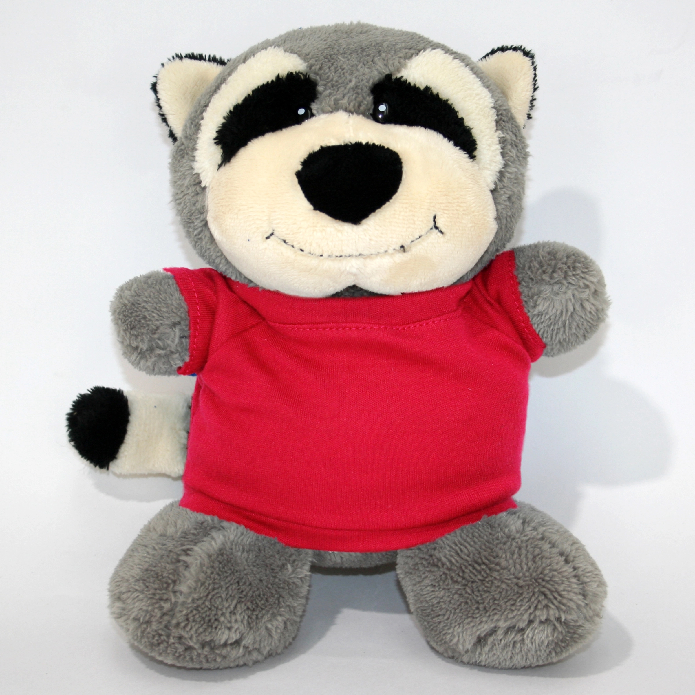 10" Smiling Faces Sitting Raccoon 11