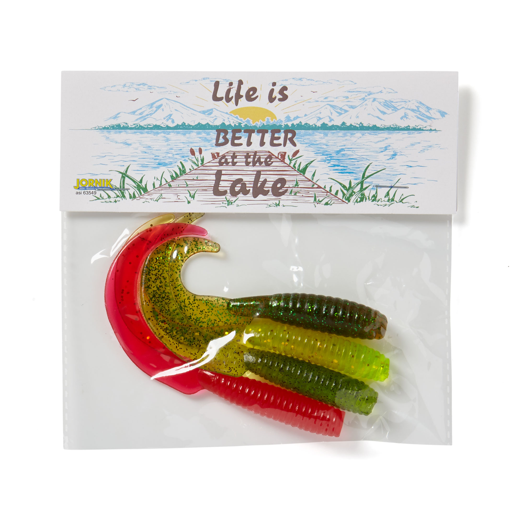 4-Pack Grub Fishing Packet 2