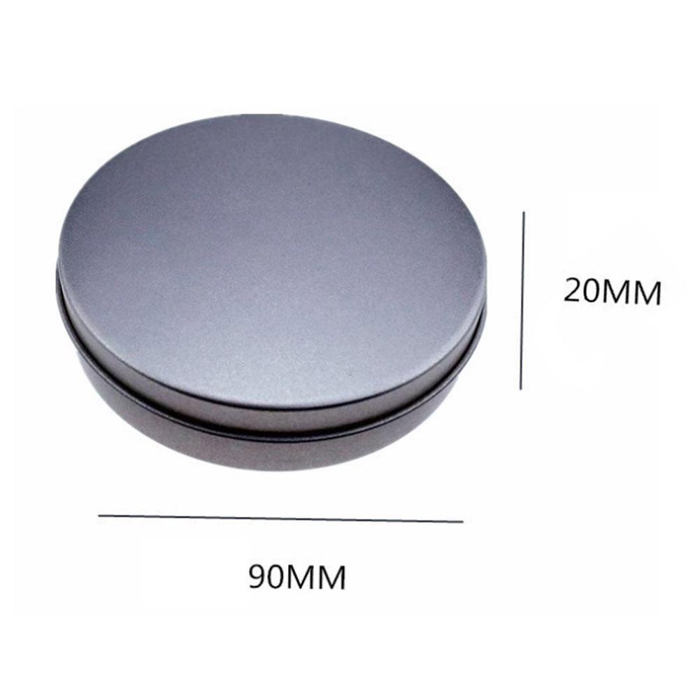 Mini Cookie Stamp Tin — Glossy Silver 7