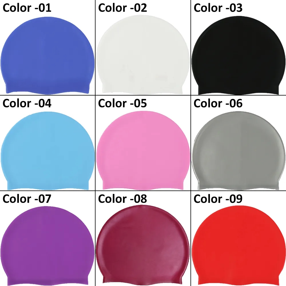 Swimming Caps for Long Hair Women, Cover Ears Adult Youths 12
