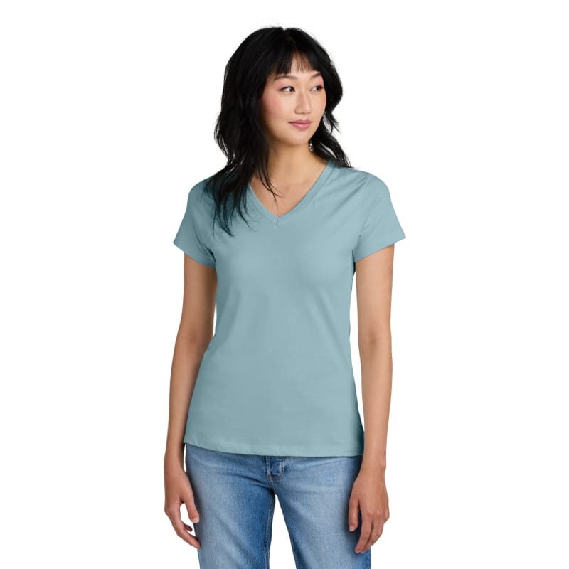 District - Women's Perfect Weight V-Neck Tee. 15