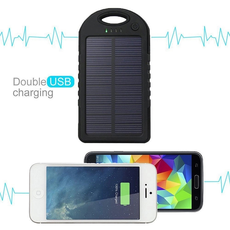 4000mAh Portable Solar Power Bank 4