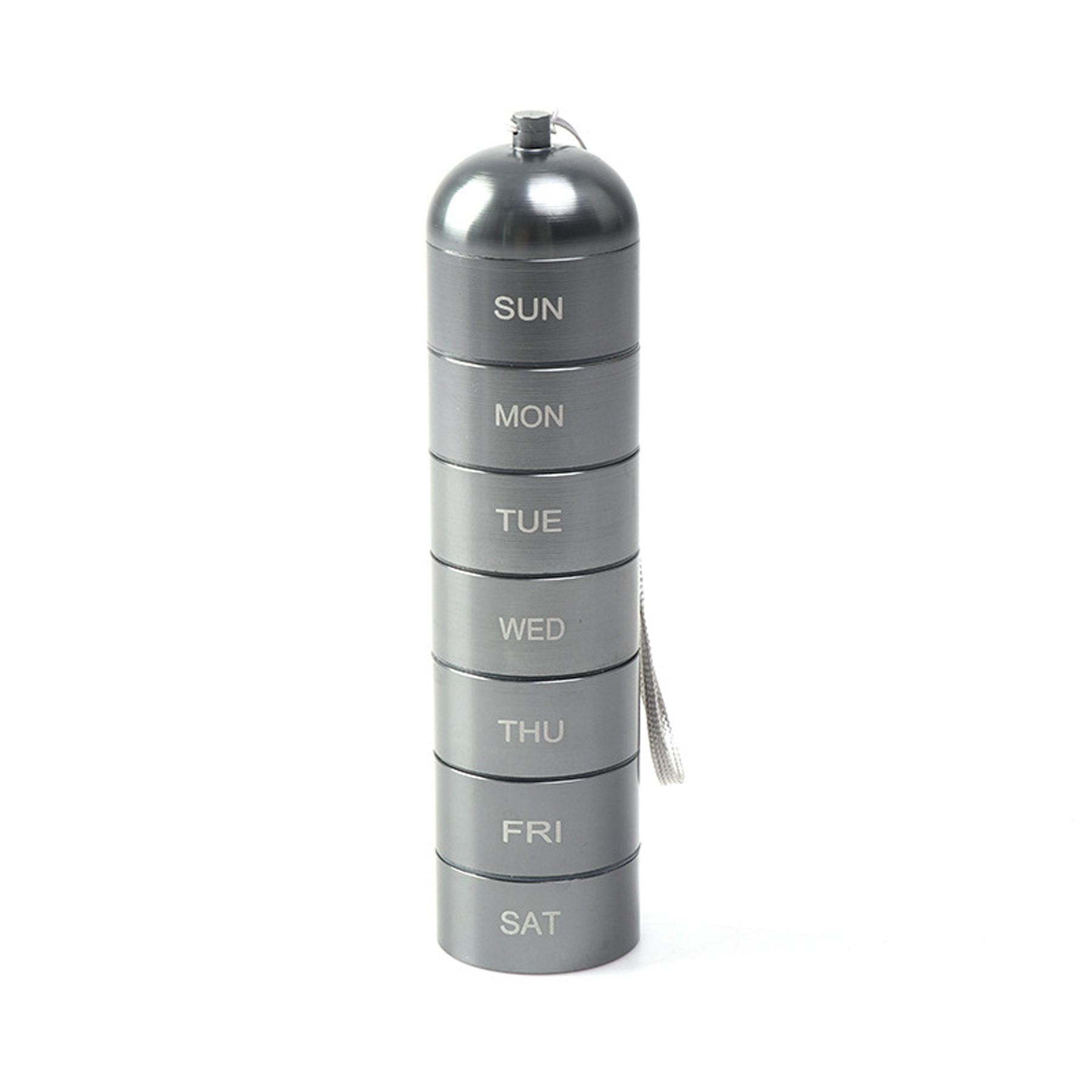 Stackable Aluminum Pill Organizer 4
