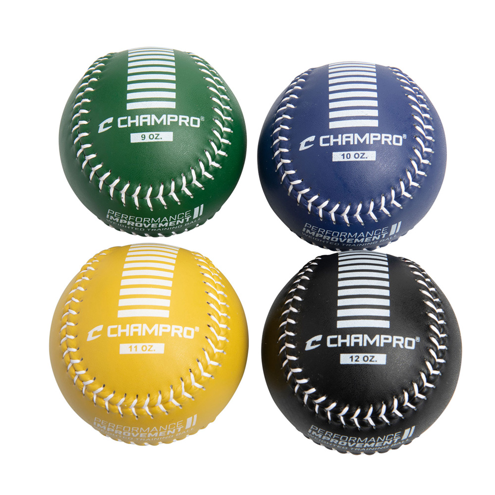 Weighted Training Softball Set (incudes 9oz, 10oz, 11oz, 12oz) 3