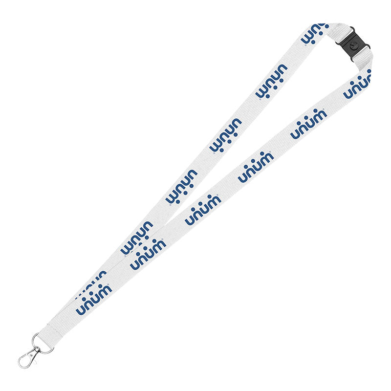 3/4" Eco Friendly rPET Lanyard with Safety Breakaway 6