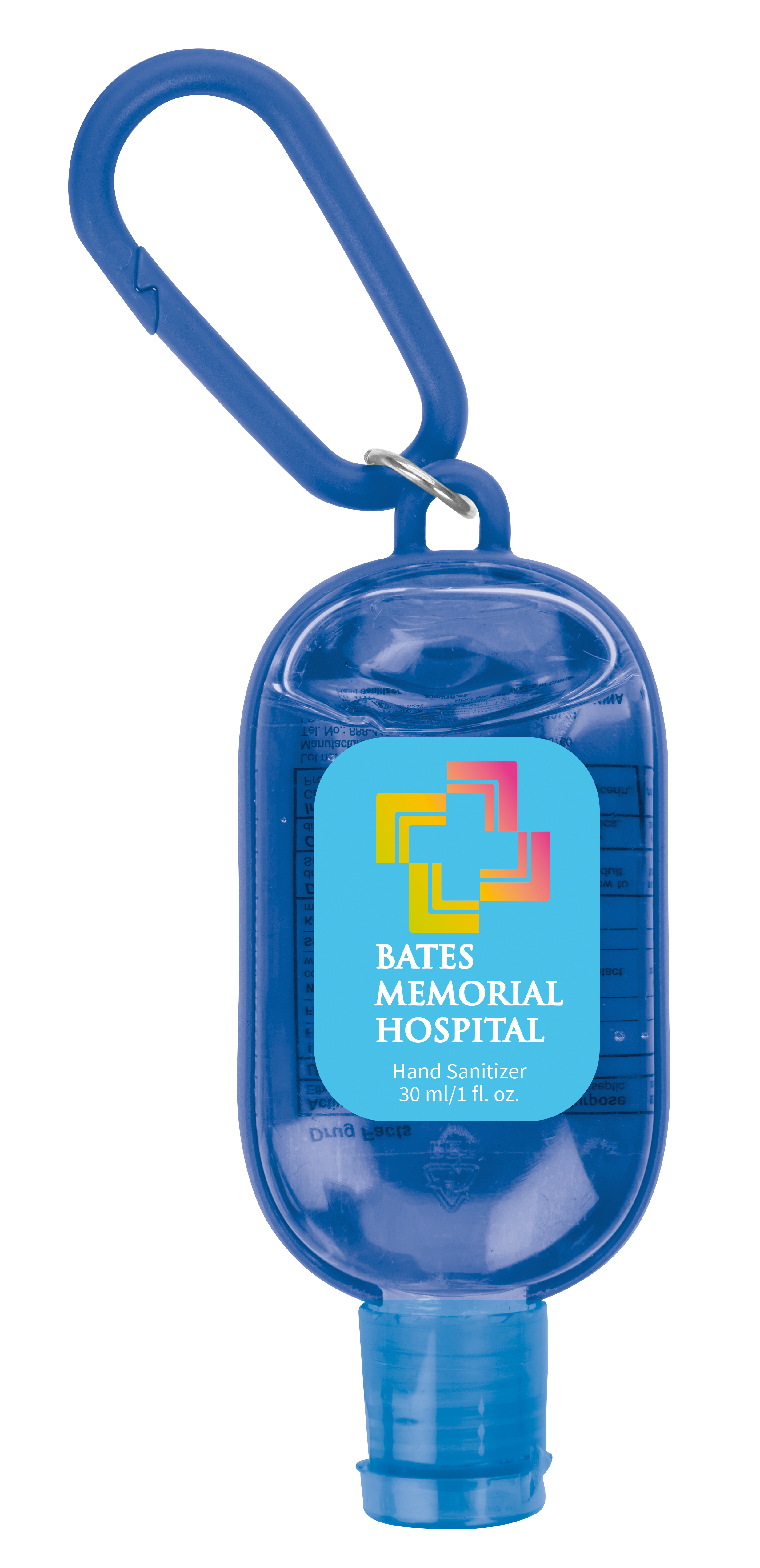 1 oz. Hand Sanitizer with Colorful Case and Carabiner 4