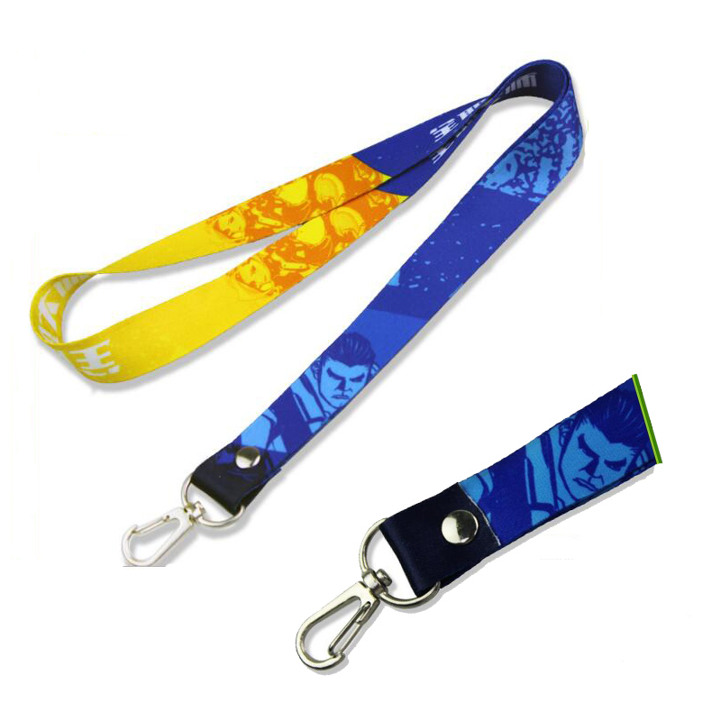 3/4" Polyester Custom Printed Lanyard 1