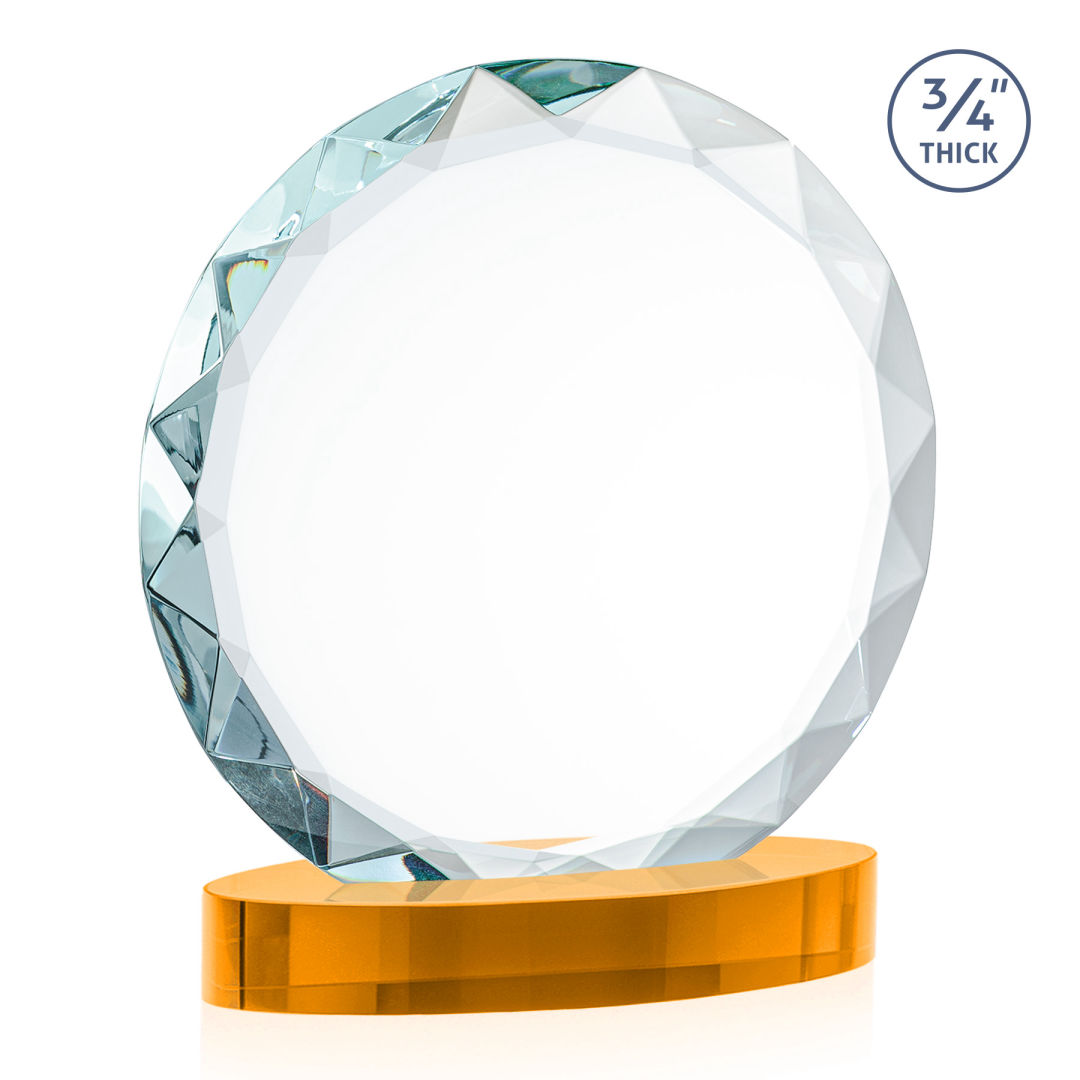 Centura VividPrint™ Award on Alberton Base - Amber 10