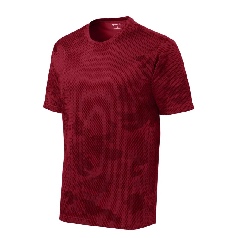 Sport-Tek Youth CamoHex Tee. 12