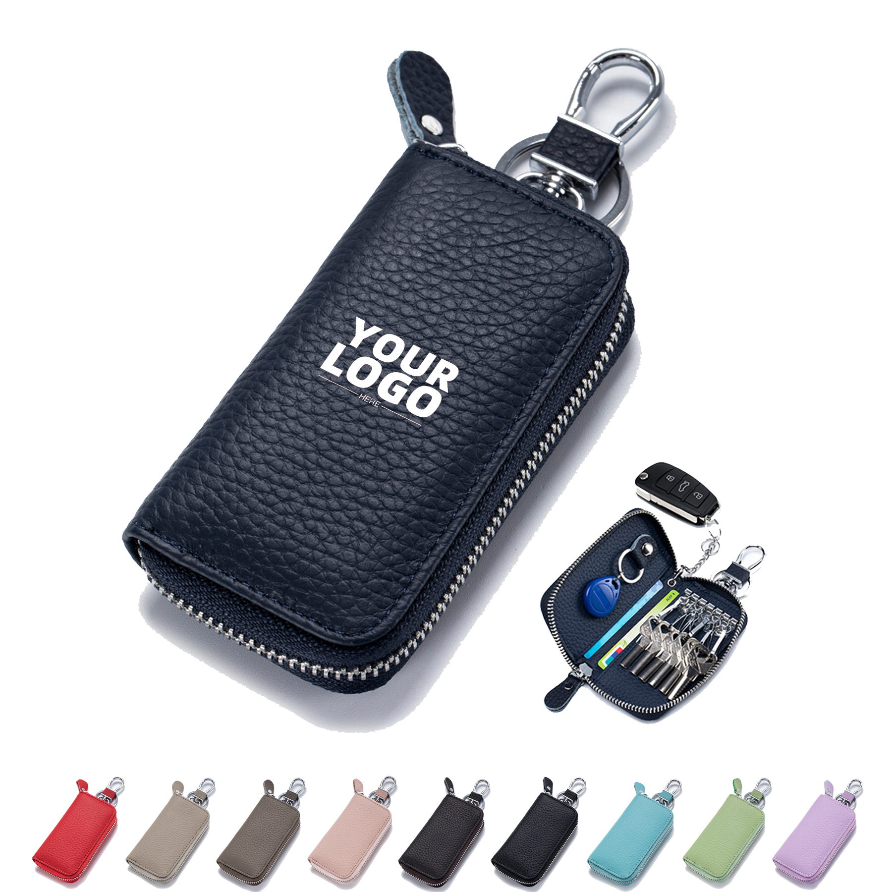 Key Wallet With Keychain 1