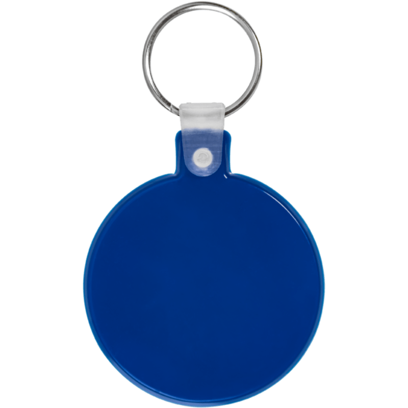 Circle Soft Plastic Keychains 6