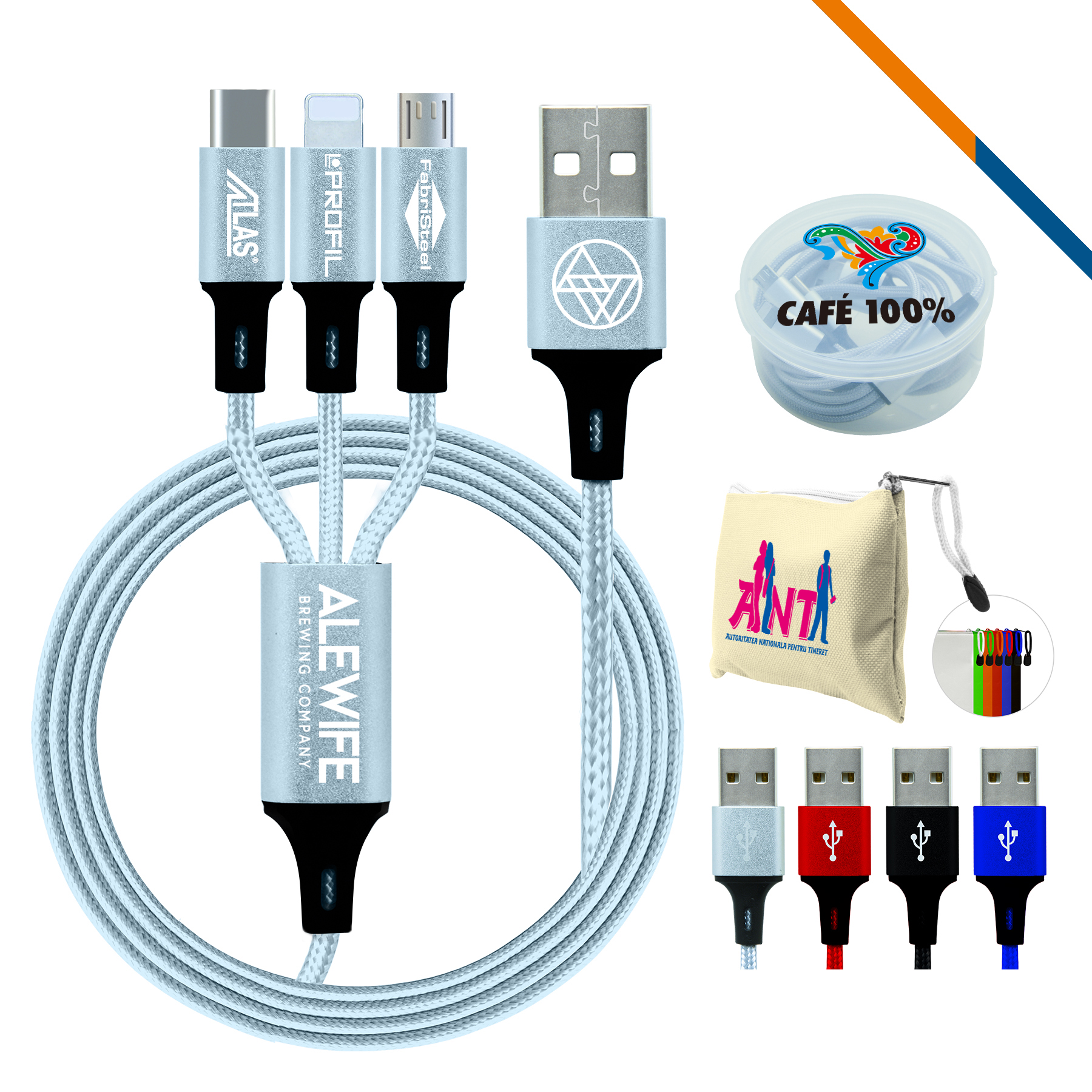 Slender 3in1 Charging Cable 6