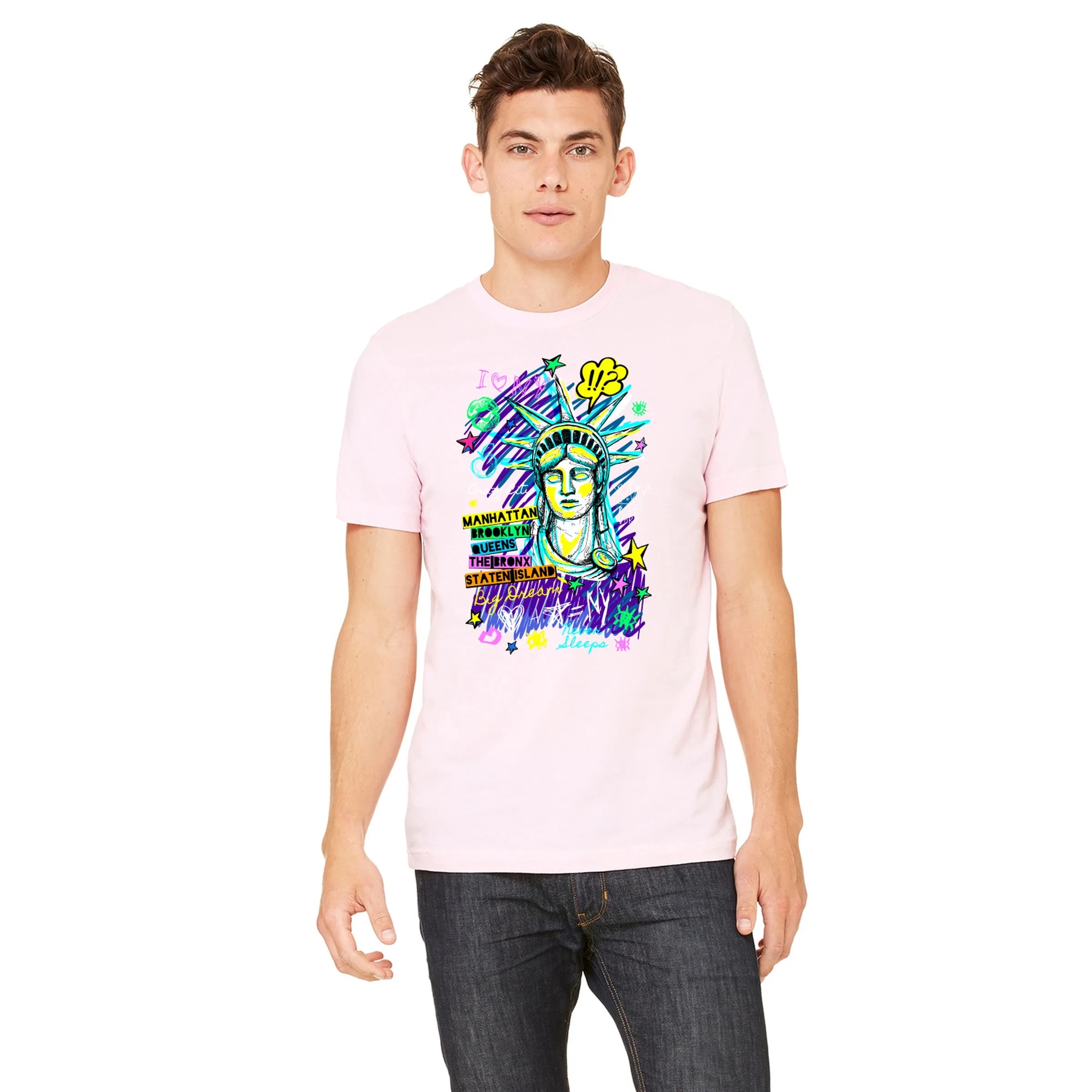 Bella + Canvas Unisex Jersey Short-Sleeve T-Shirt 24