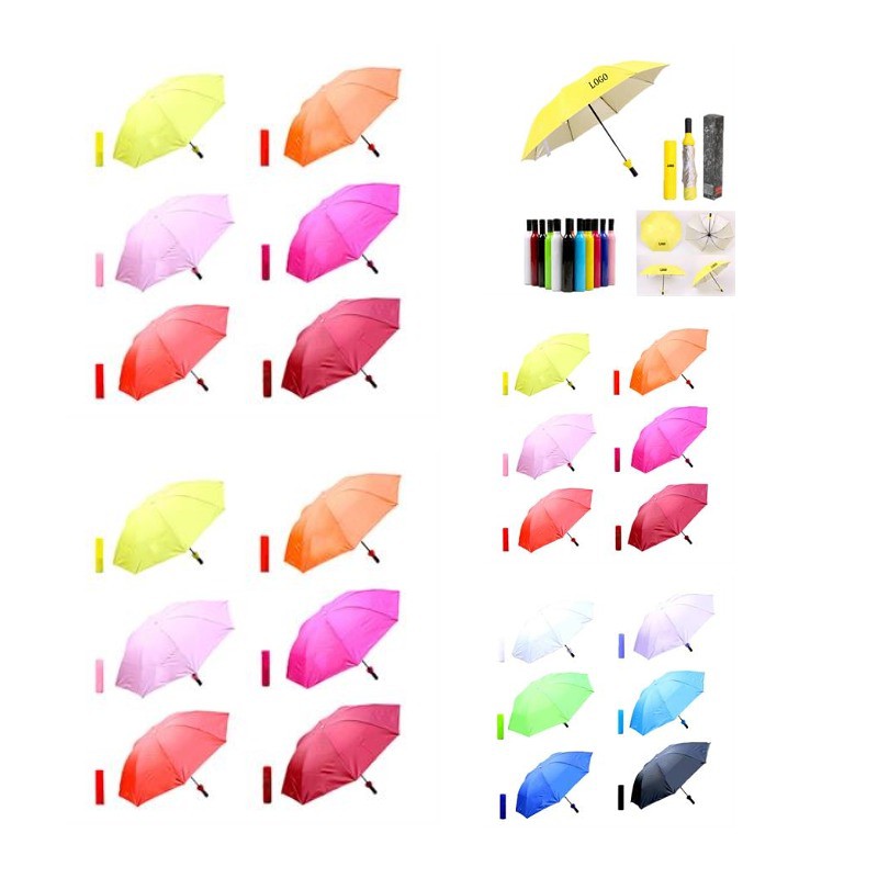 Customized creative sunshade wine bottle umbrella.