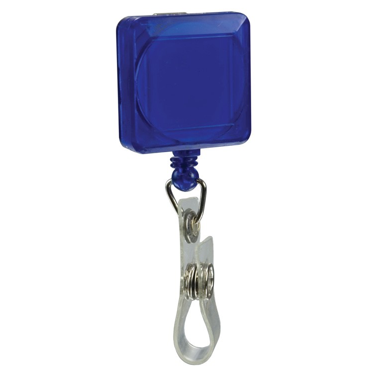 Pad Printed Retractable Badge Holder (Square w/ Alligator Clip) 5