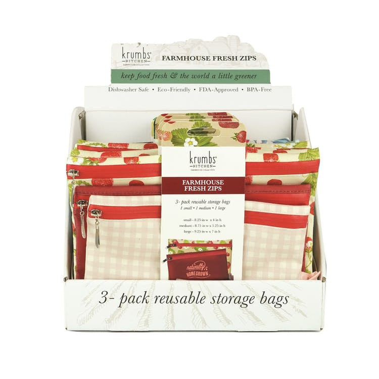 Reusable Food Storage Bags - 3 Pack 2