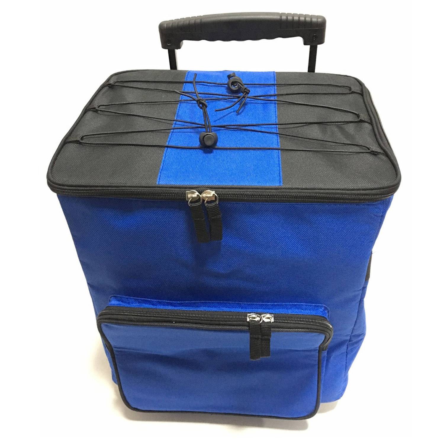 Foldable Trolley Insulated Cooler Bag 2