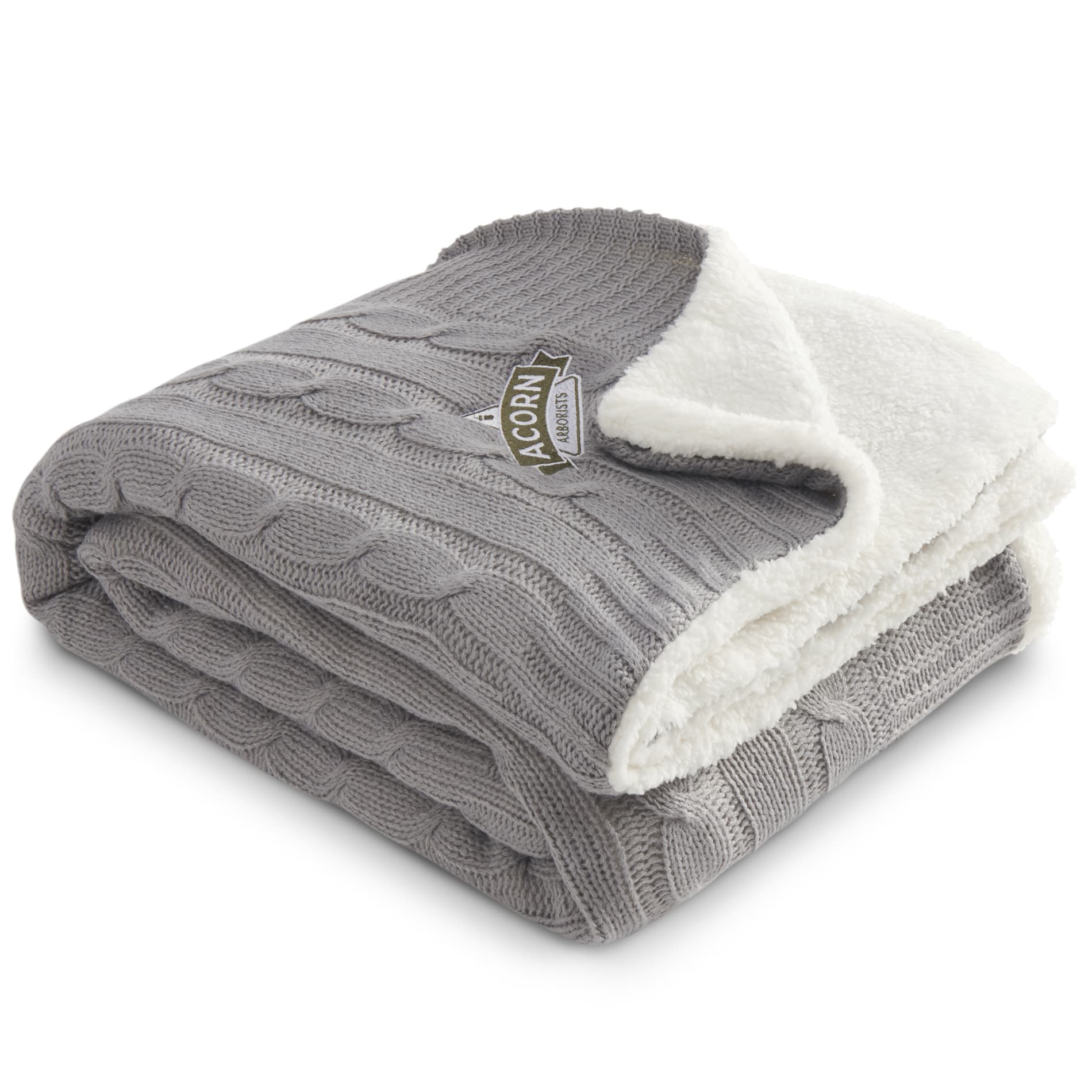 Field & Co.® Cable Knit Sherpa Blanket 81