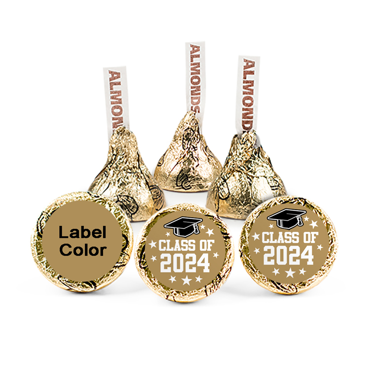 Grad & Year Design - Hershey's Kisses w/ Full Color Label 12