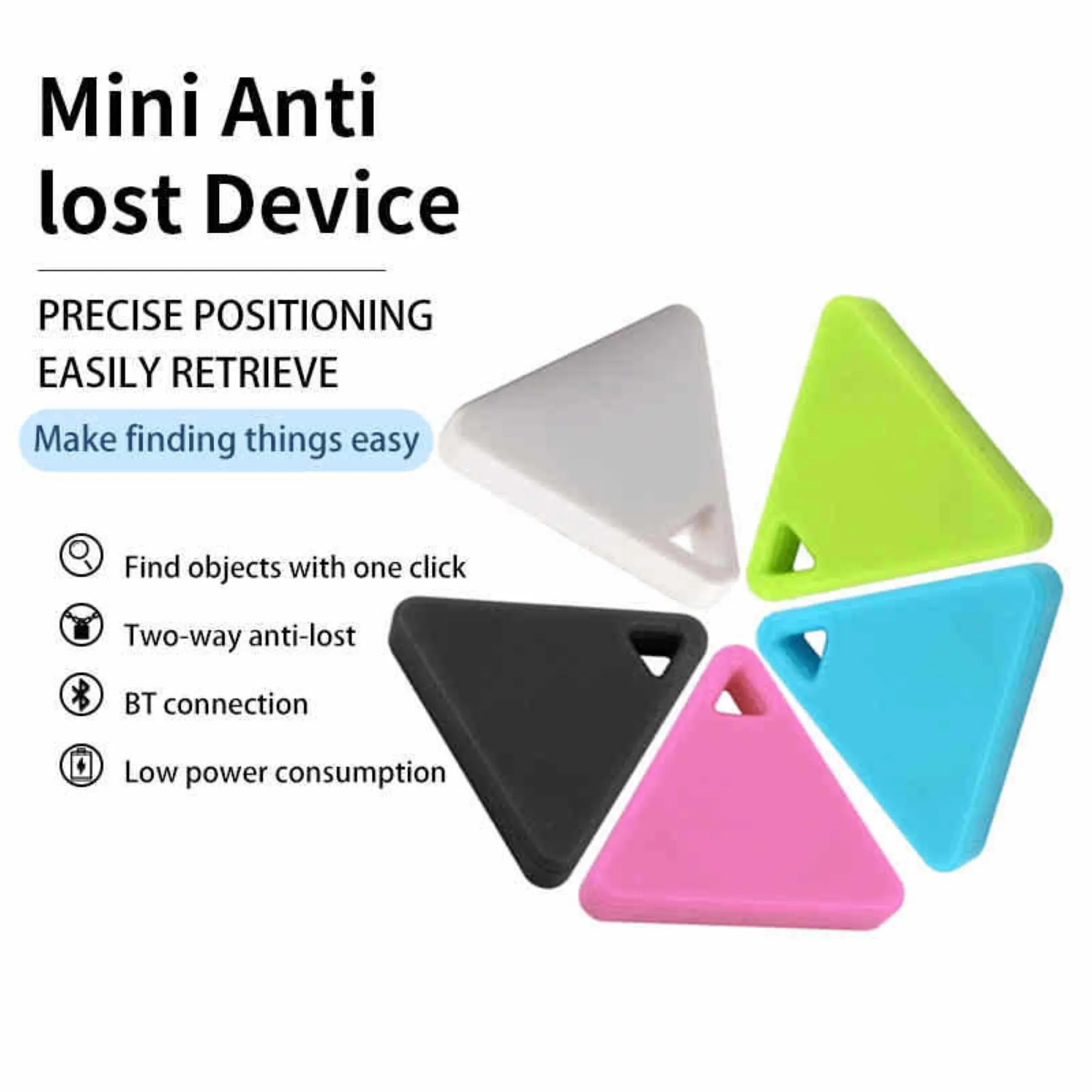 Triangle Portable Mini Wireless Anti Loss Device 2