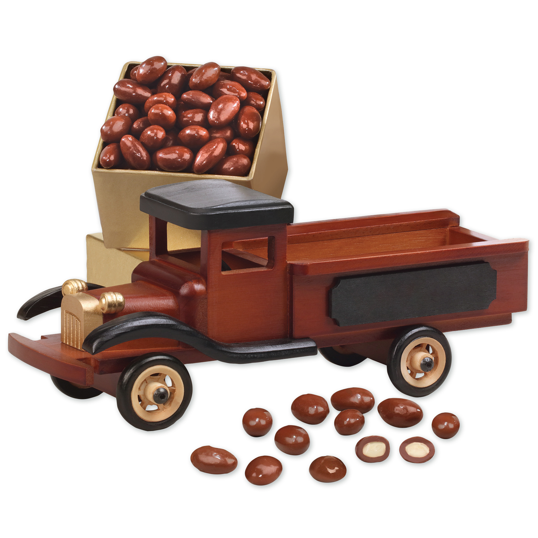 Vintage Pick-up Truck with Milk Chocolate Almonds 3