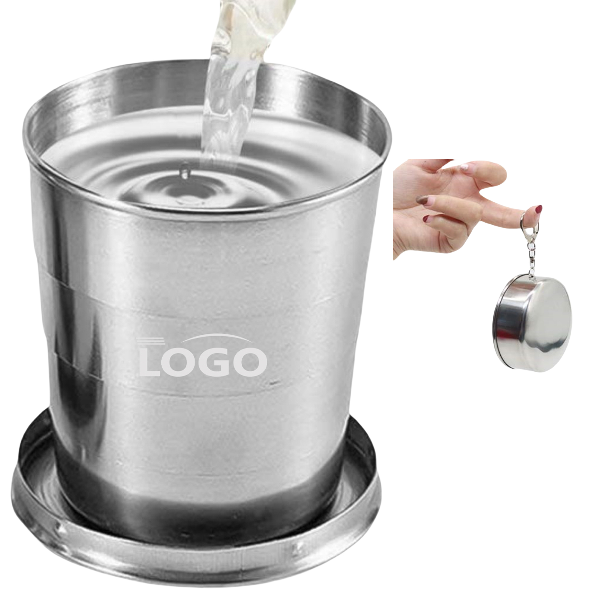 9zoz Portable Stainless Steel Mug MOQ20 1