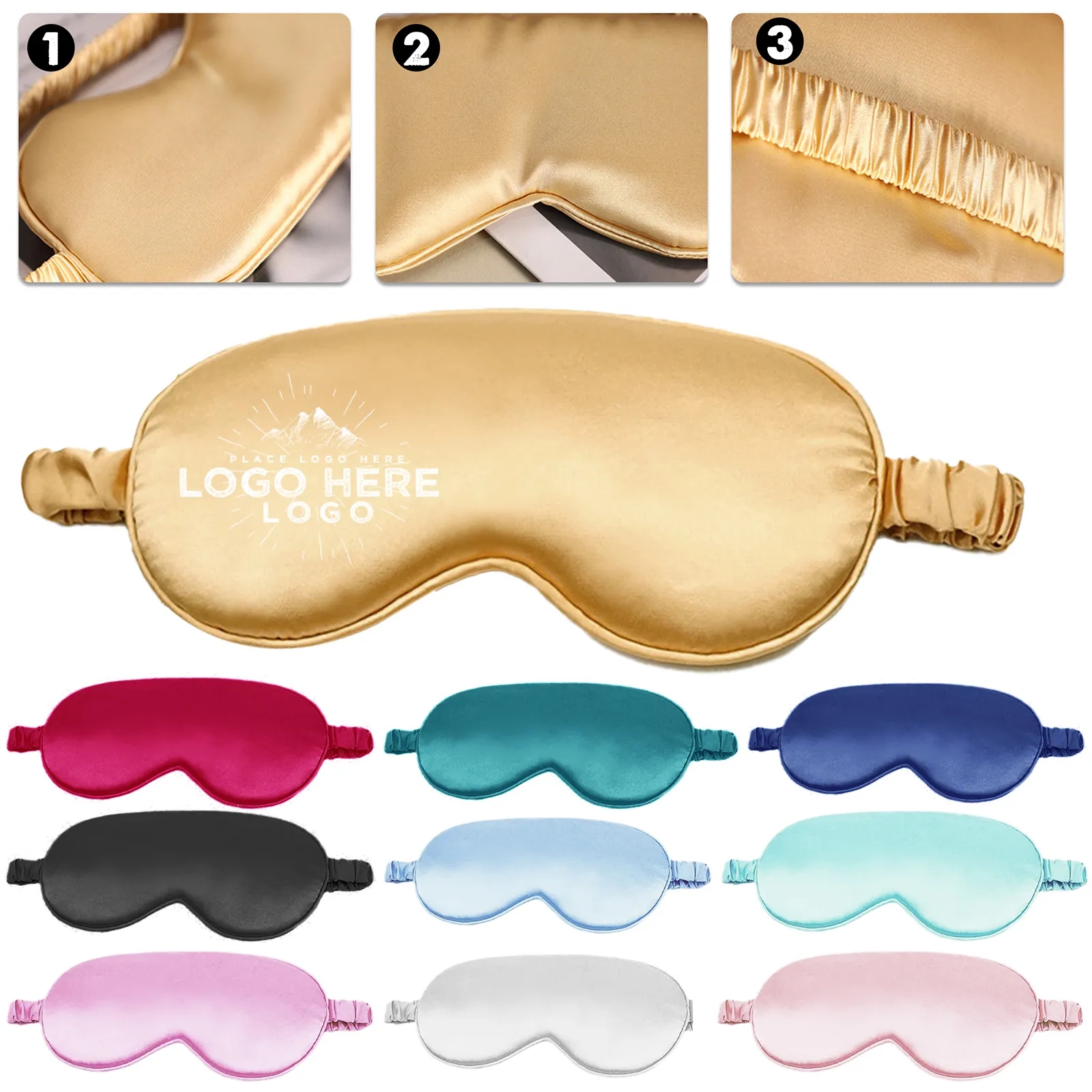 Luxurious Satin Eye Sleep Mask 2
