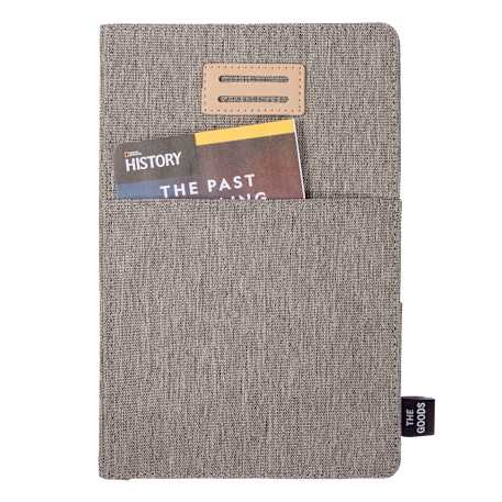 THE GOODS™ 5.5" x 8.5 Recycled Refillable Journal 20