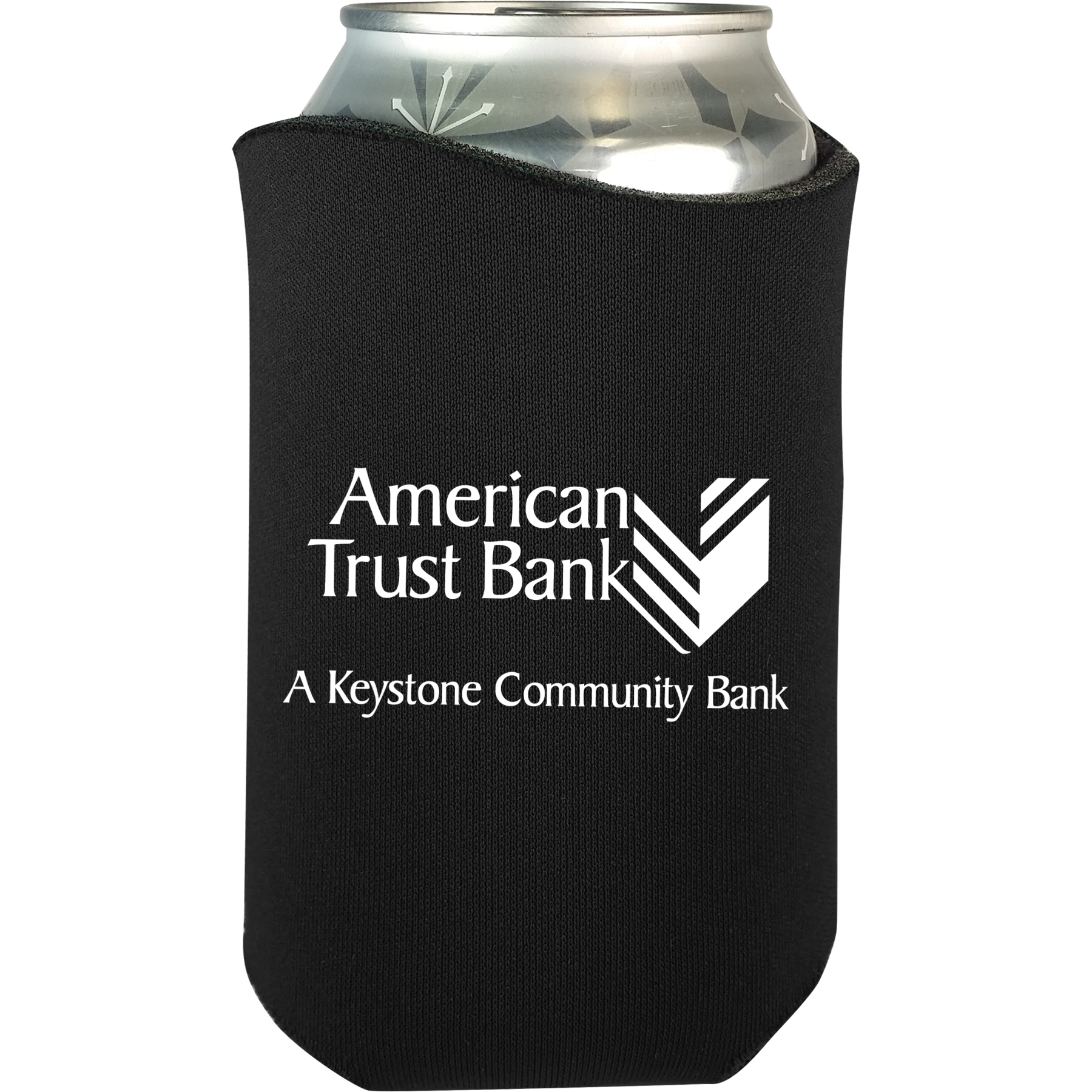 Curve Scuba can cooler, custom koozie with logo imprint 5